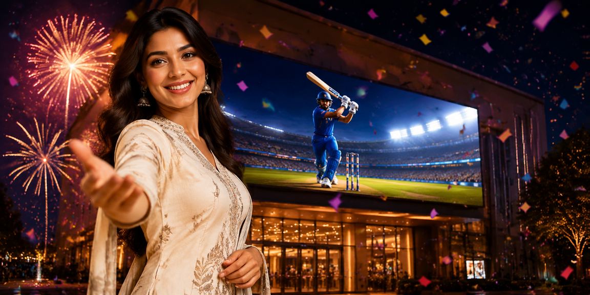 Cricket betting at a lively Delhi event with mobile betting apps