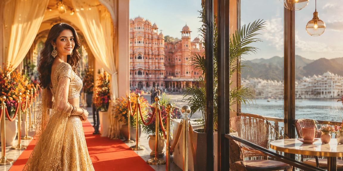 Jaipur VIP bonus celebration with Indian traditional dress