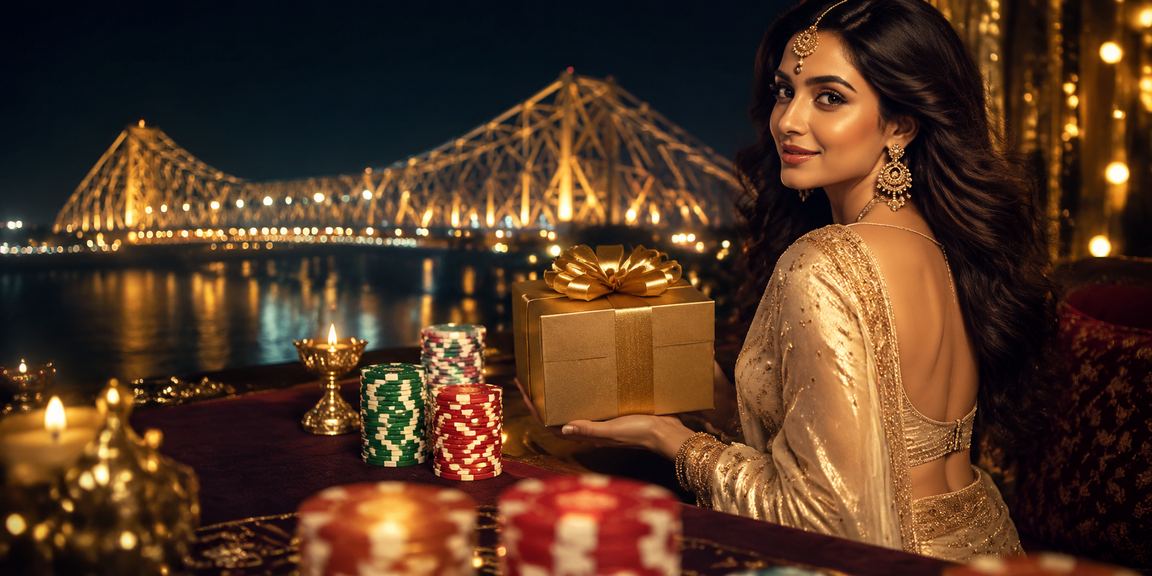 Users playing Andar Bahar during Diwali festival in Kolkata